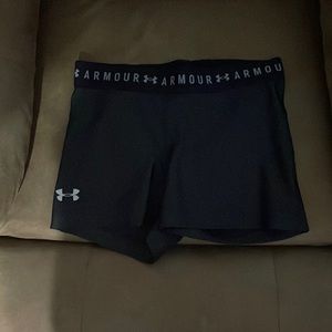 Under armour black spandex size small